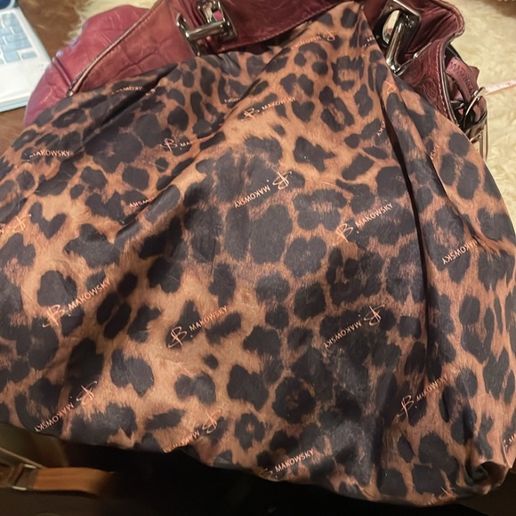 B Makowsky XXL leather bag - Picture 13 of 16